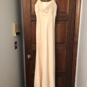 Beautiful pale yellow gown